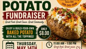 Senior Meal Site Baked Potato Fundraiser May 14th